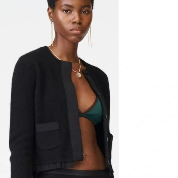 ZARA 100% CASHMERE JACKET LIMITED EDITION - Picture 7 of 8